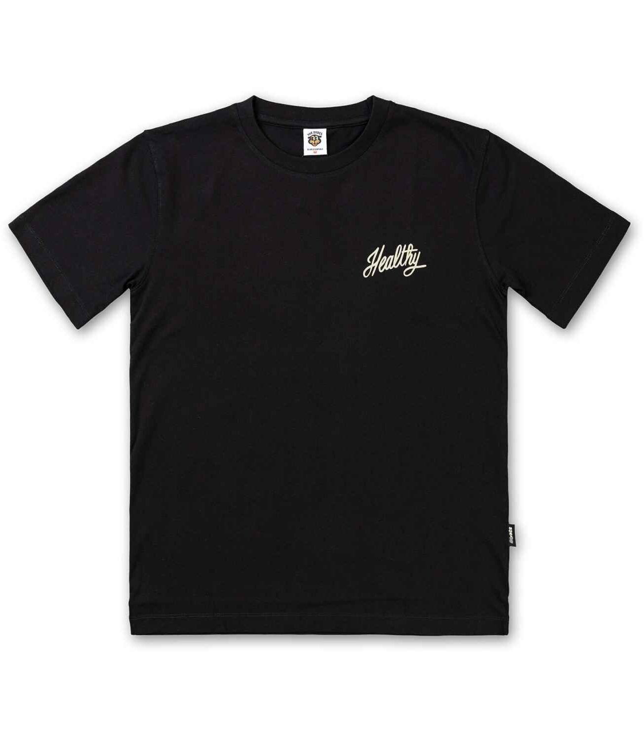 The Dudes Healthy T-Shirt - black The Dudes Healthy T-Shirt - black XXXL
