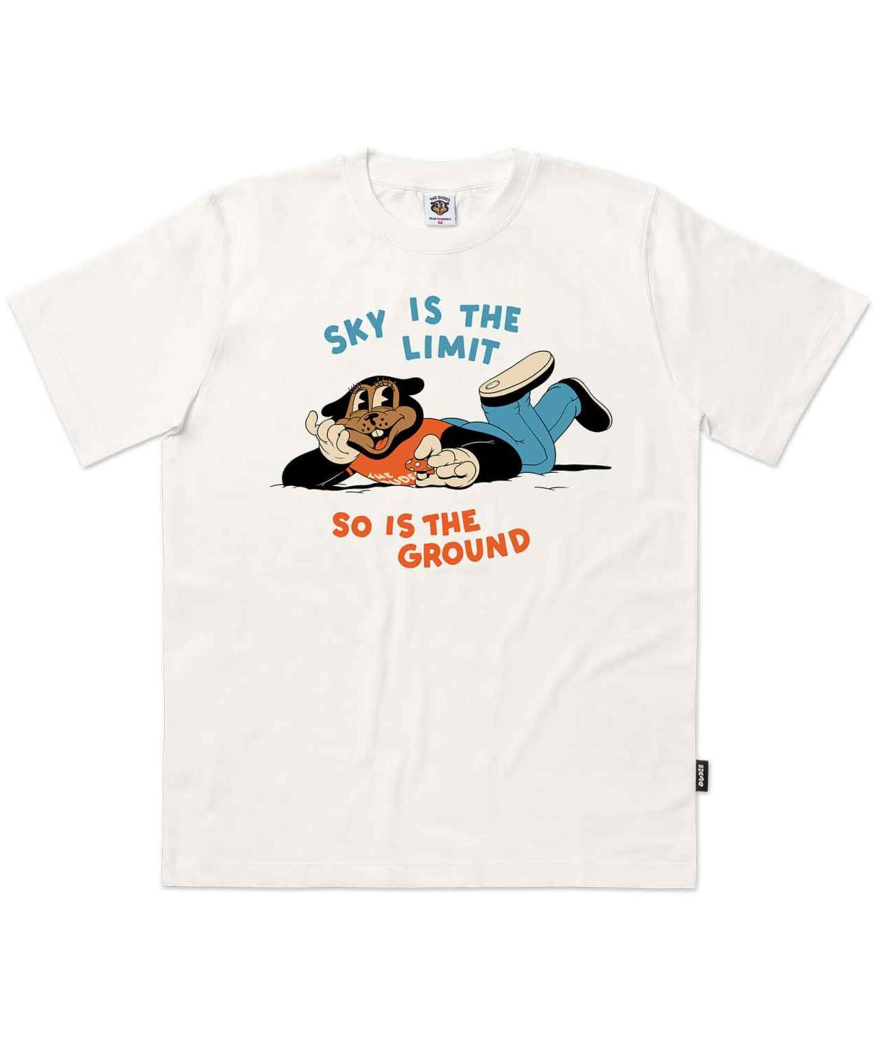 The Dudes Limits Seasonal T-Shirt - off white The Dudes Limits Seasonal T-Shirt - off white XXXL