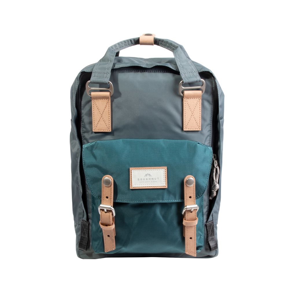Doughnut Macaroon Jungle Series Rucksack - charcoal x teal