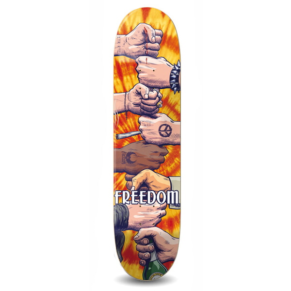 Freedom Teamwork Skateboard Deck 7.75