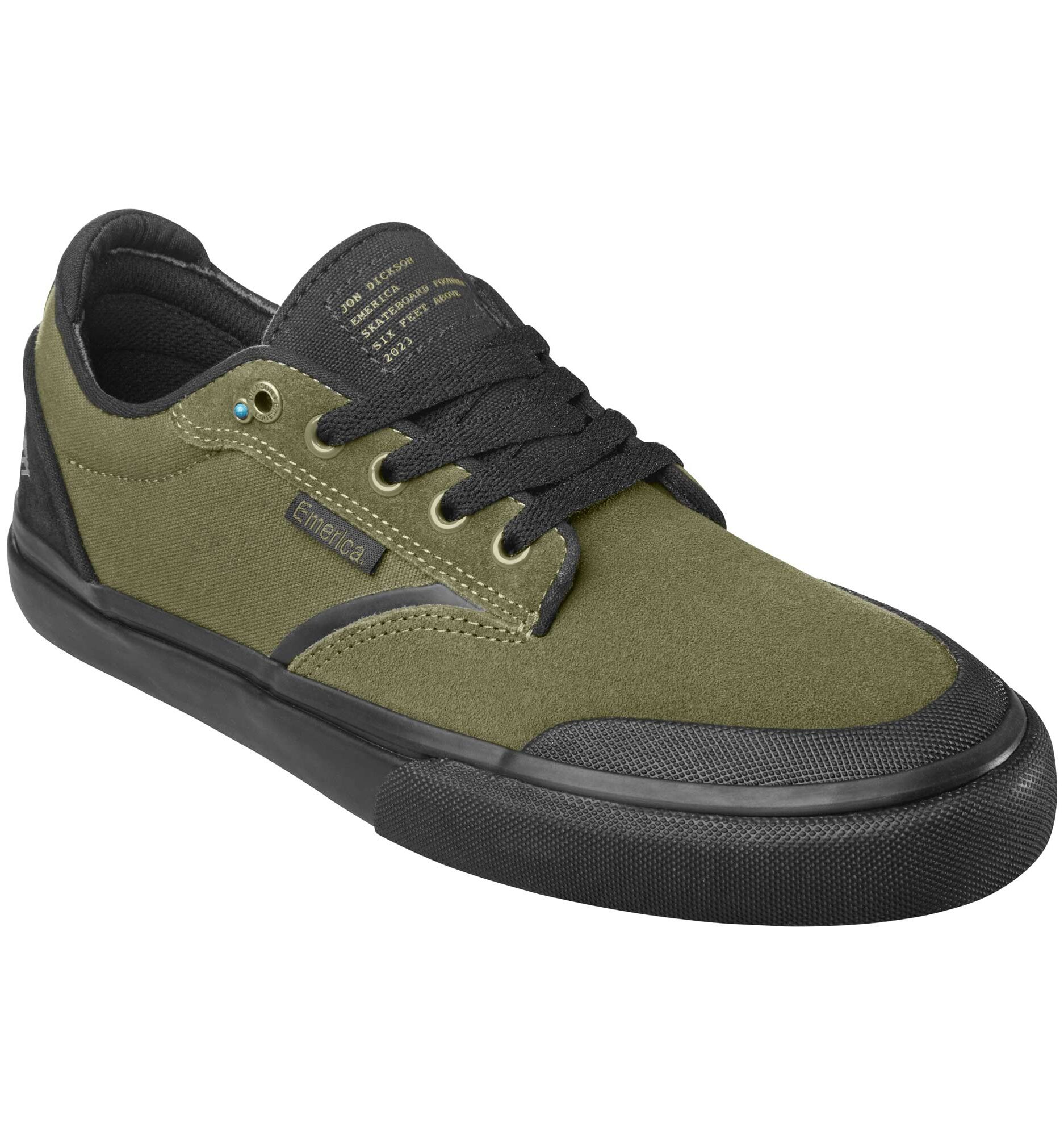EMERICA Shoe DICKSON X SIX FEET ABOVE od bla od black EMERICA Shoe DICKSON X SIX FEET ABOVE od bla, od black 13