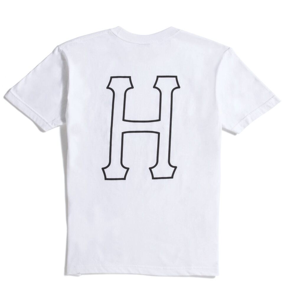 HUF Set H T-Shirt - white HUF Set H T-Shirt - white XXL