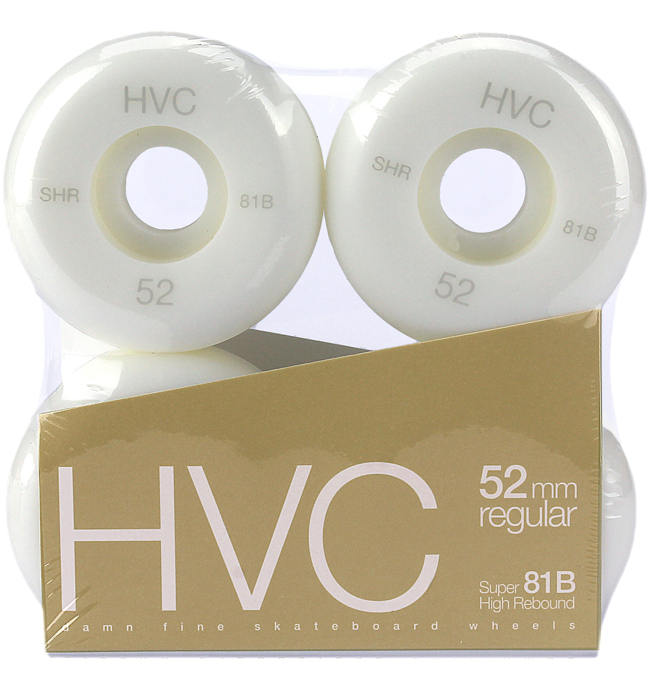 HVC Skateboard Wheels regular 81b 52mm