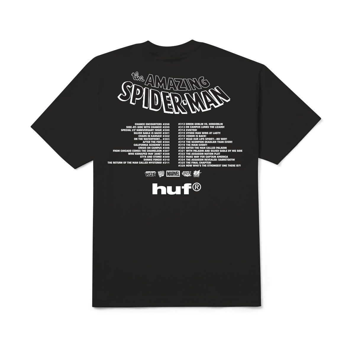 HUF Three Hundred T-Shirt - black XXL