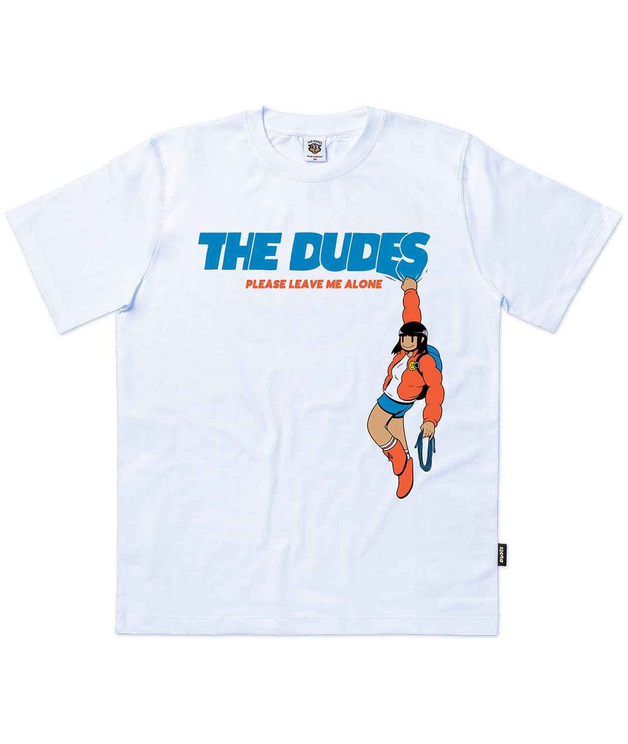 The Dudes Cliff Hanger T-Shirt - white