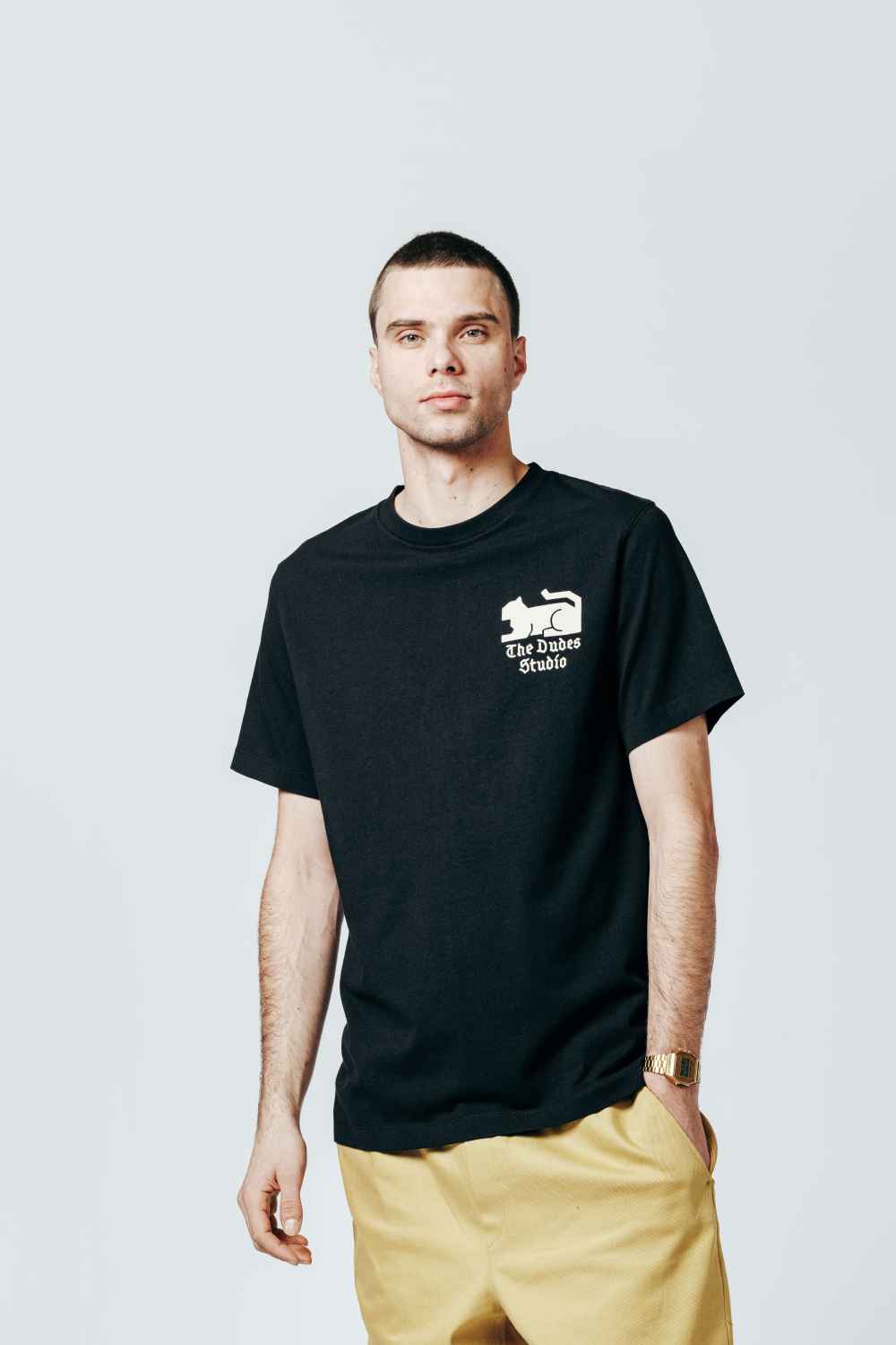 The Dudes Dudes Studio Classic T-Shirt - Black XXXL
