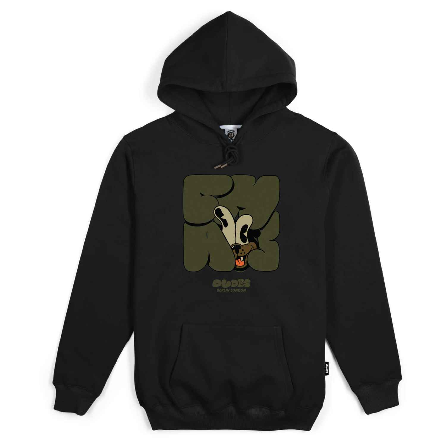 The Dudes Chaos Seasonal Hoodie - black The Dudes Chaos Seasonal Hoodie - black XXXL