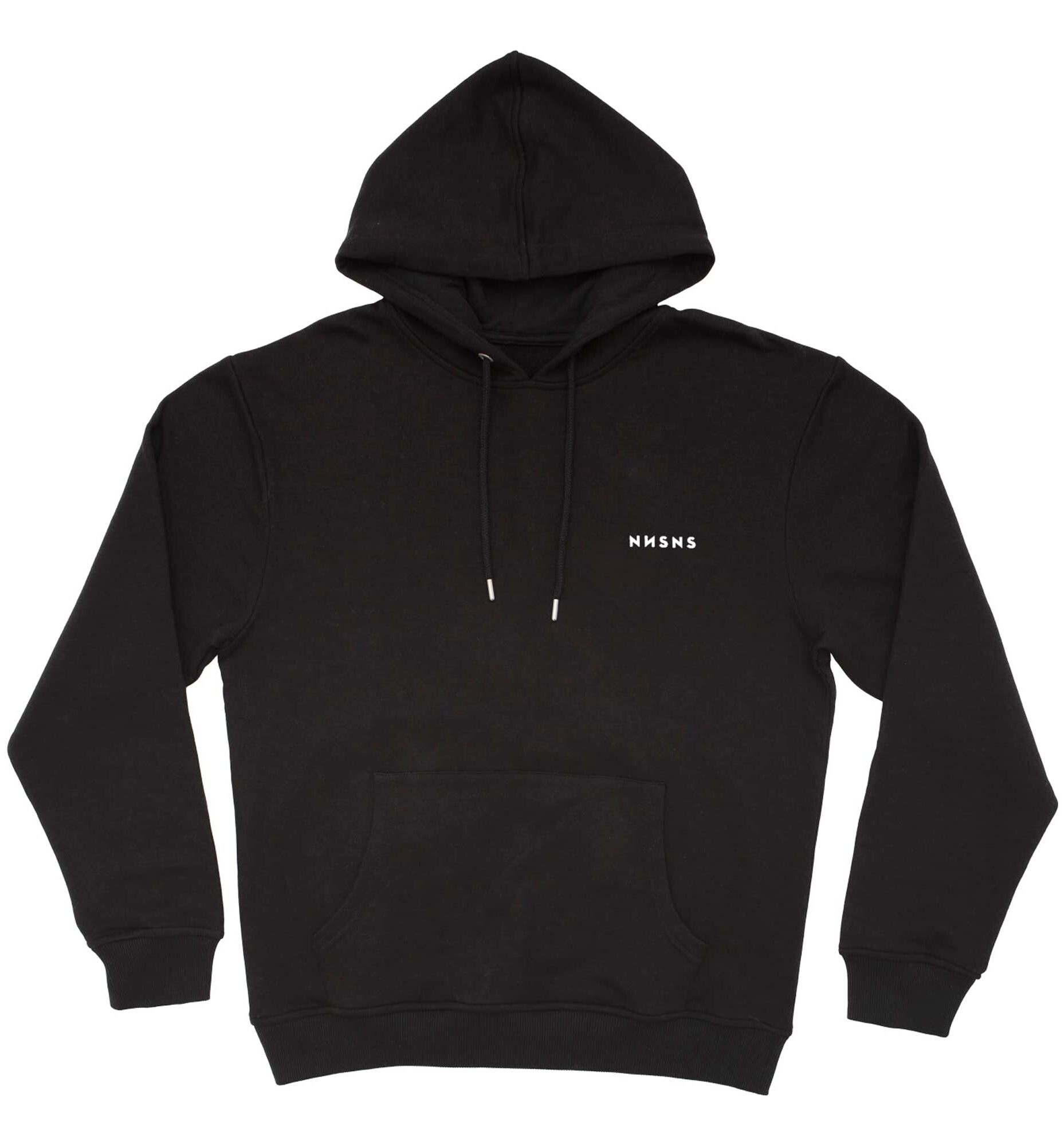 NNSNS Sweat HEAD LOGO Hooded black NNSNS Sweat HEAD LOGO Hooded black