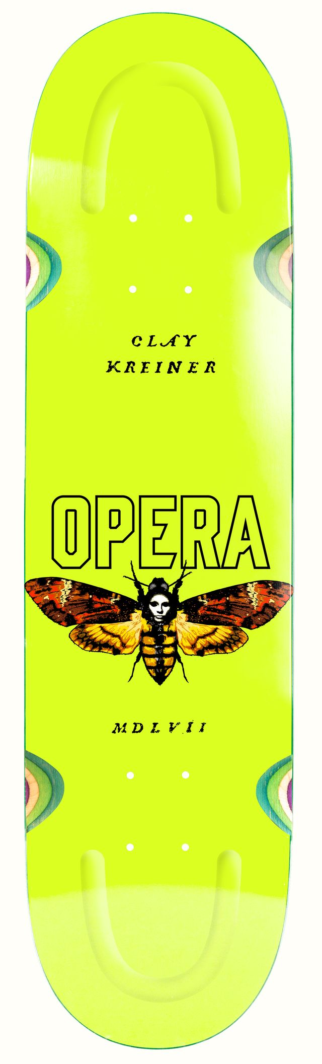 Opera Skateboard Deck Kreiner Moth 8,25