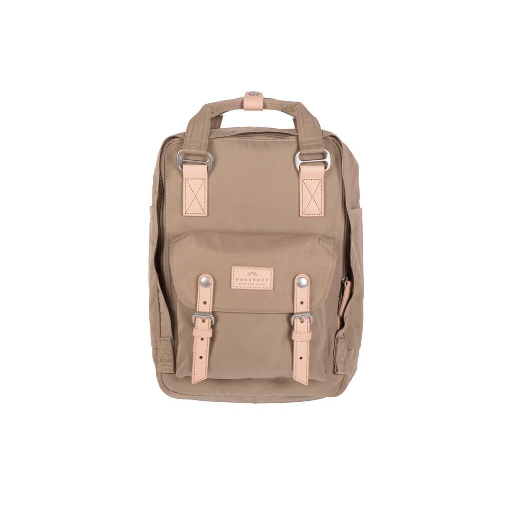 Doughnut Macaroon Rucksack - almond