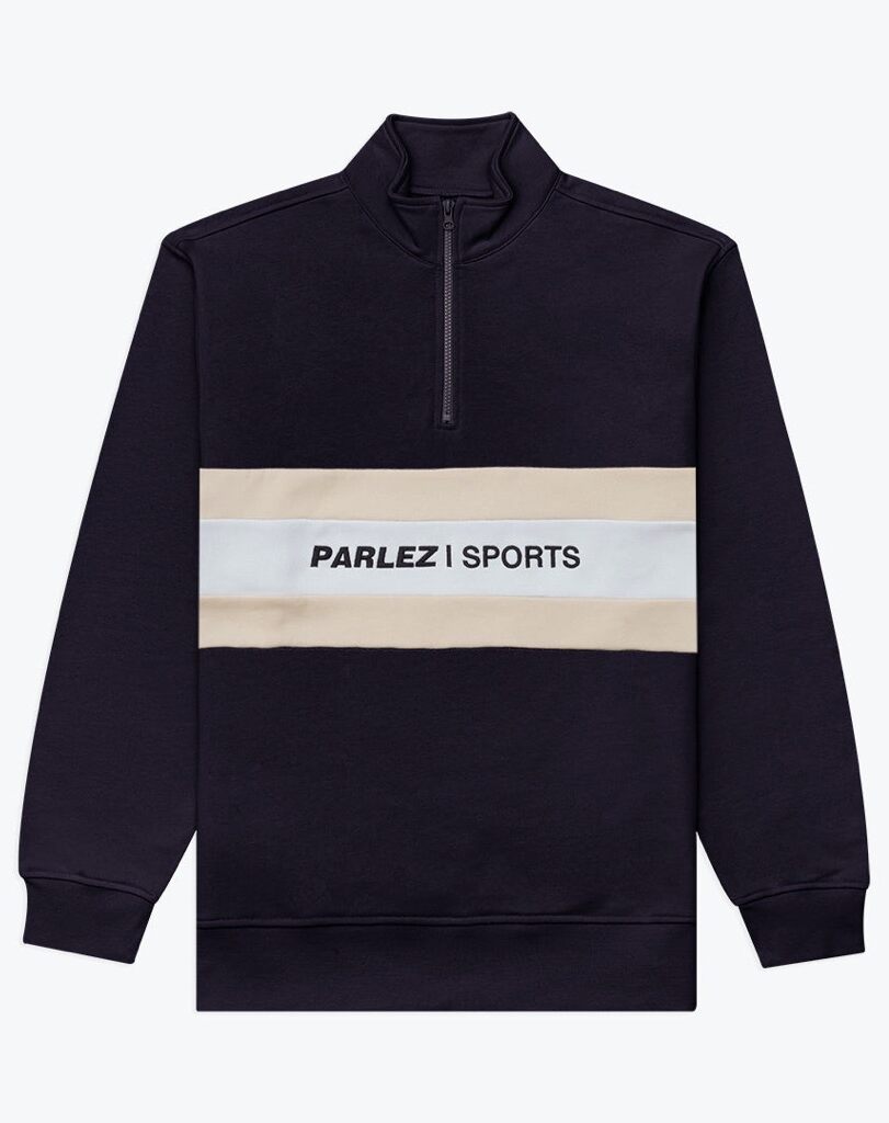 Parlez Carluccio Quarter Zip - navy M Parlez Carluccio Quarter Zip - navy XXL