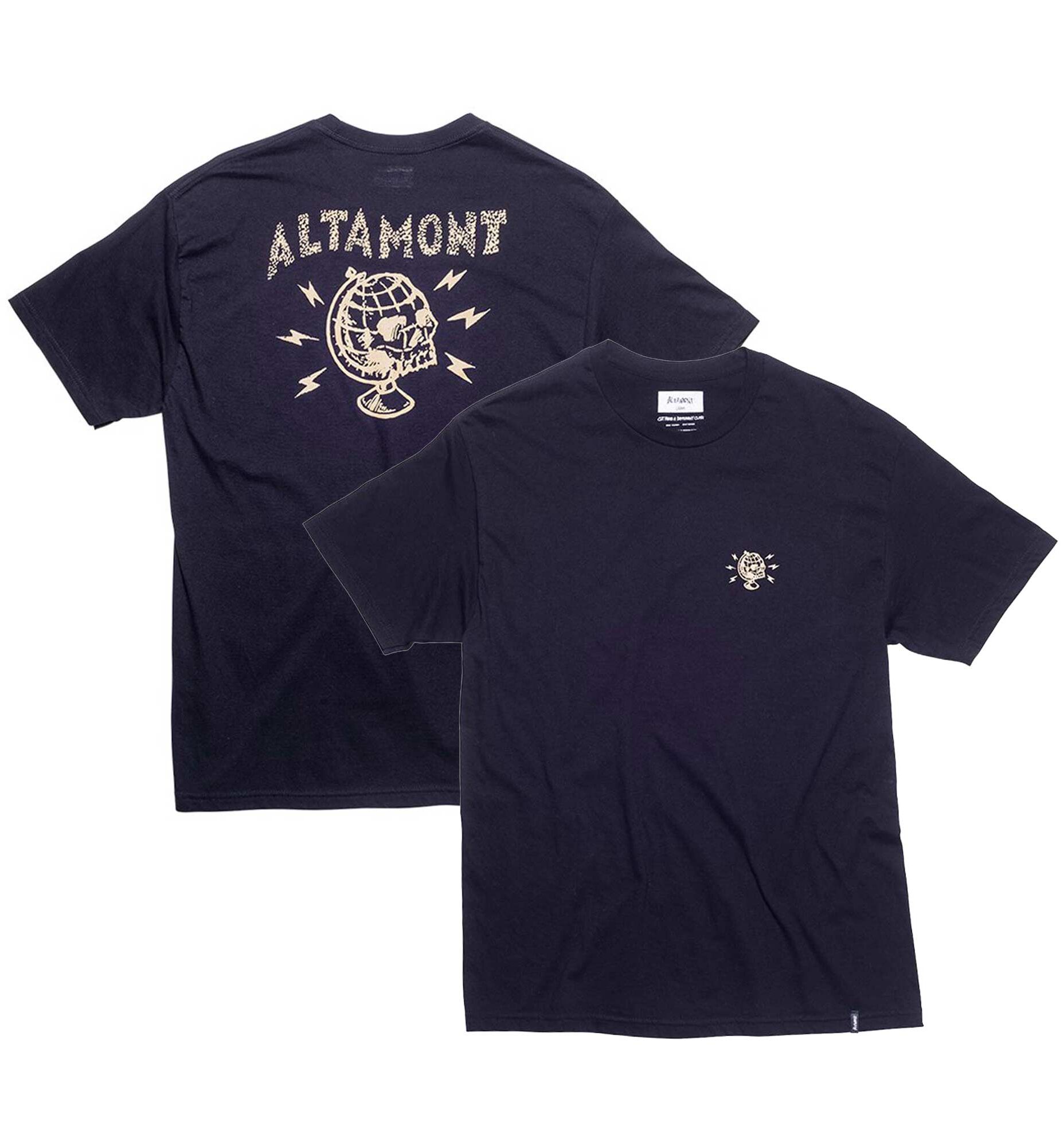 ALTAMONT T-Shirt GLOBAL S/S CUSTOM, black M