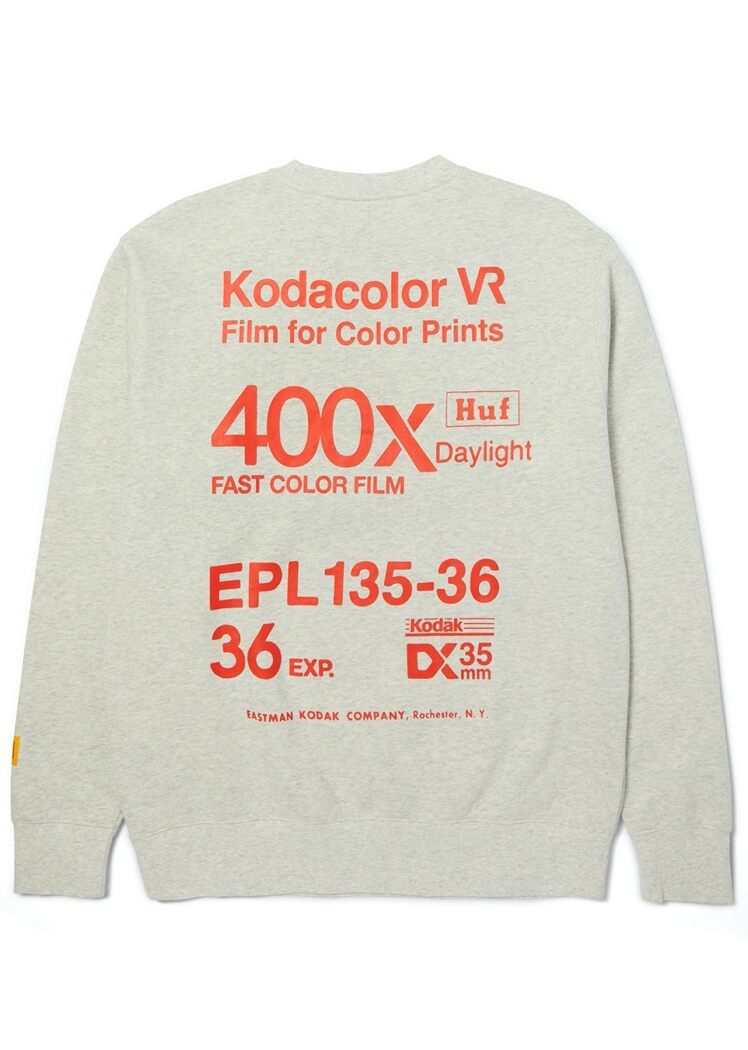 HUF Golden Hour Pullover - ash S HUF Golden Hour Pullover - ash XXL