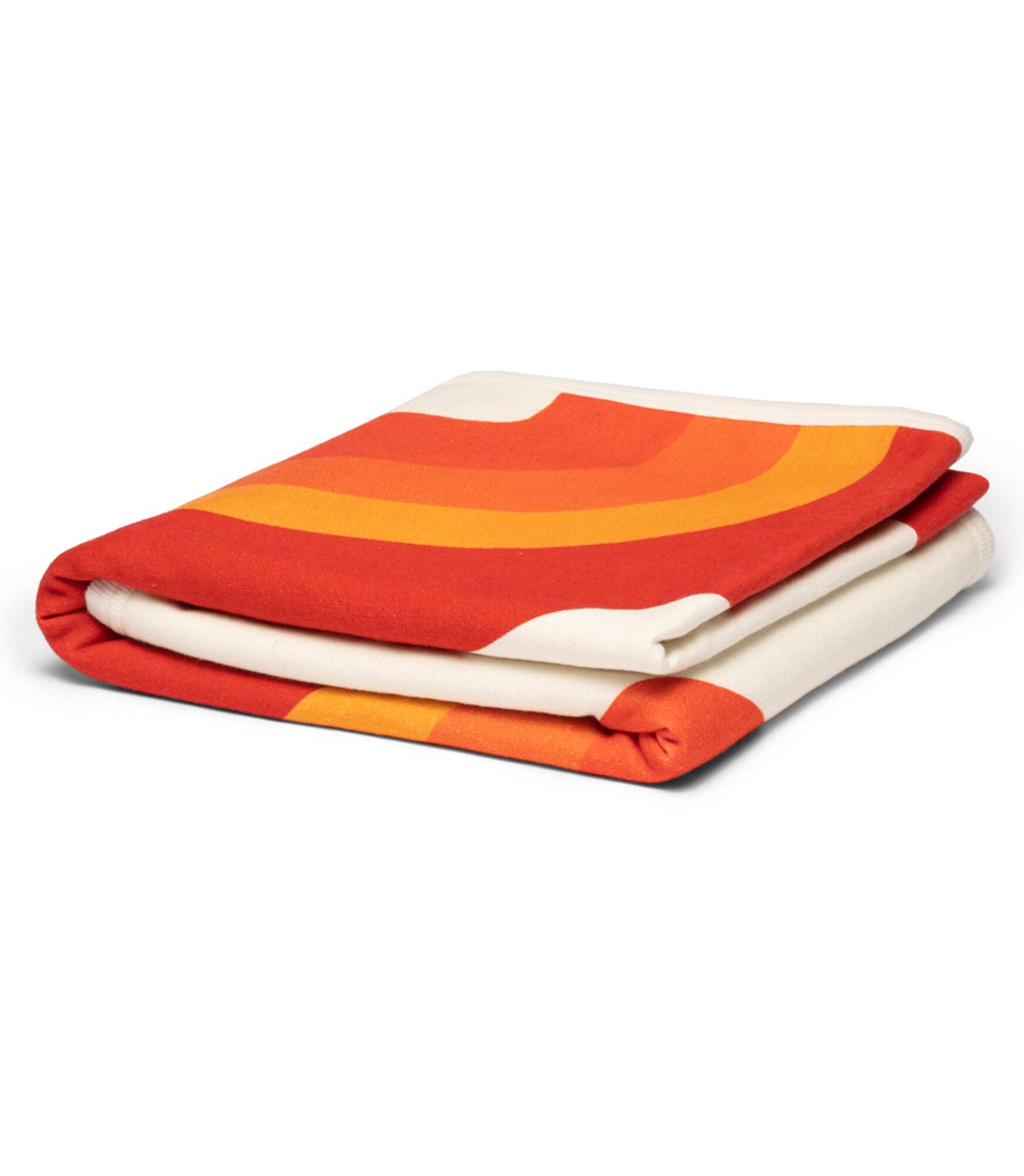 RUMPL Blanket COZYHEMP PRINTED / THROW, warm wave RUMPL Blanket COZYHEMP PRINTED / THROW, warm wave