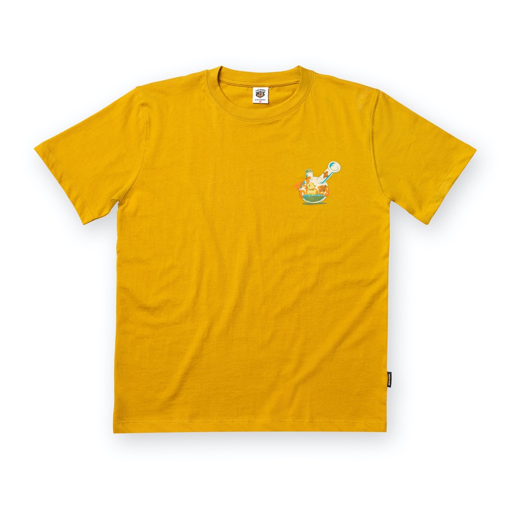 1005982-2 The Dudes Bamby T-Shirt - ochre XXL