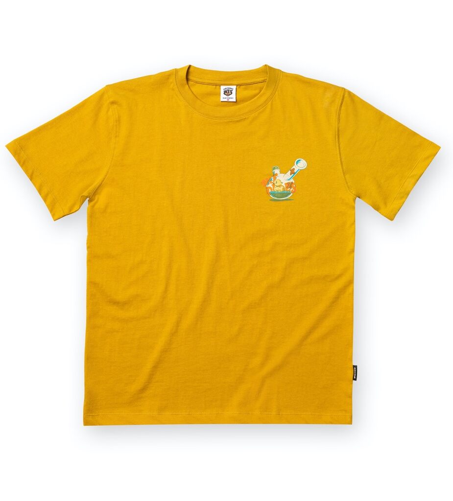 1005982-2 The Dudes Bamby T-Shirt - ochre XXL