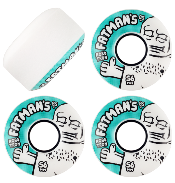 Robotron Skateboard Wheels Fatman Cruiser 56mm 85A Robotron Skateboard Wheels Fatman Cruiser 56mm 85A