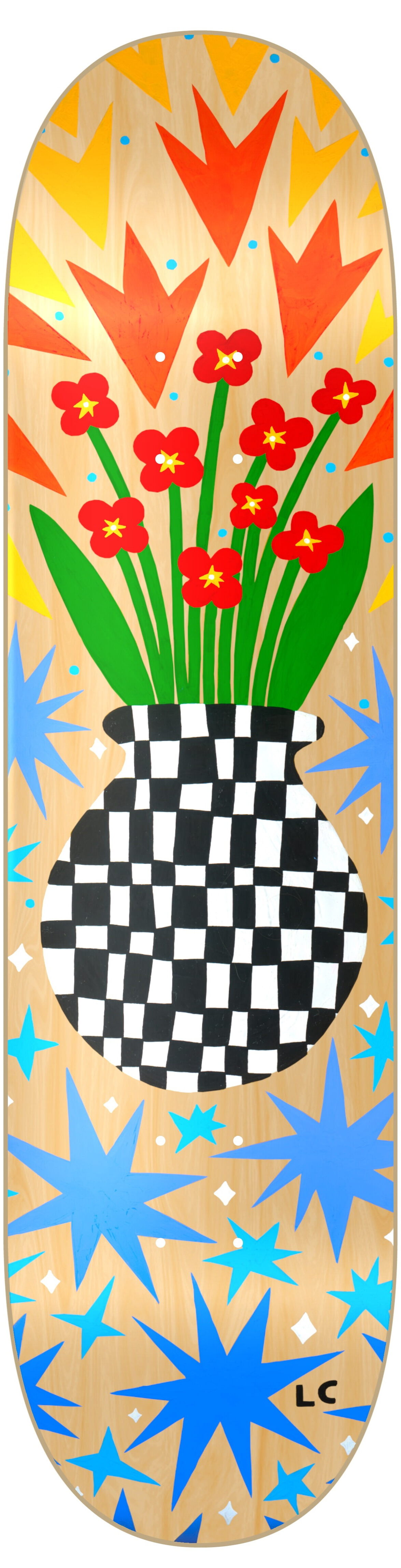 Curare Liisa Chisholm Art Print #2 LTD Skateboard Deck Curare Liisa Chisholm Art Print #2 LTD Skateboard Deck