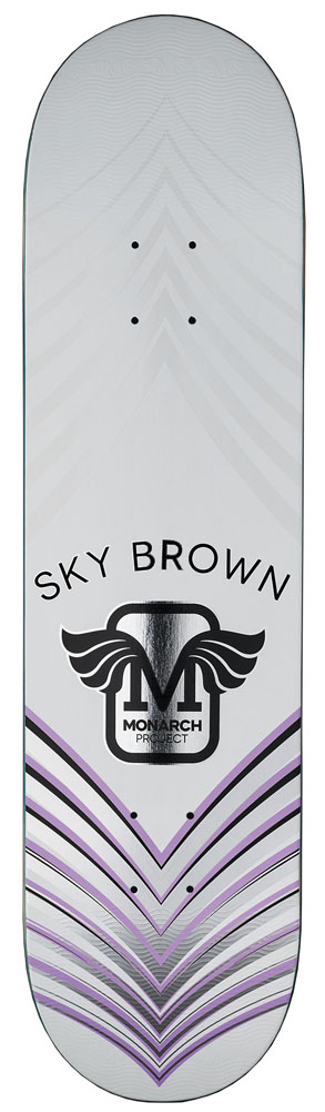 Monarch Skateboard Deck Brown Horus 7,75 R7 Monarch Skateboard Deck Brown Horus 7,75 R7