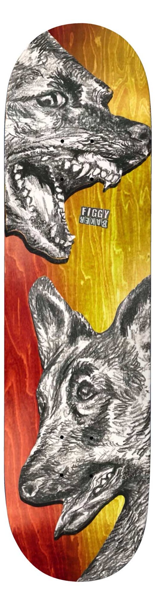 BAKER Deck YELLER JF 8.4 BAKER Deck YELLER JF 8.4