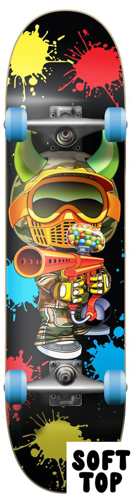 Speed Demons Komplettboard Paintballer Black ST 7