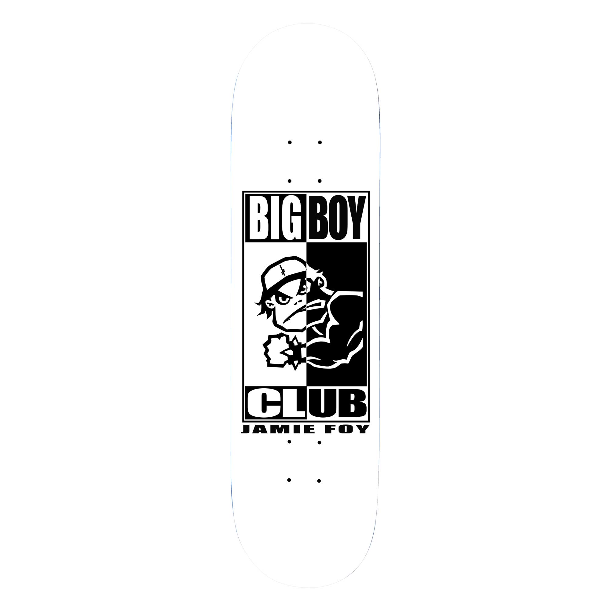DEATHWISH Deck BIG BOY CLUB JF 8.0, white 8.0 DEATHWISH Deck BIG BOY CLUB JF 8.0, white 8.0
