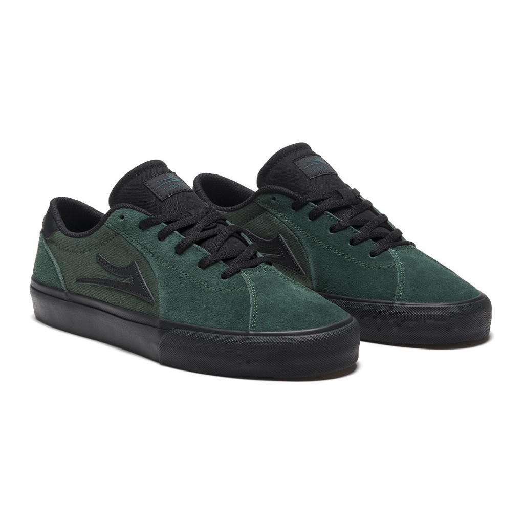 Lakai Flaco II Schuhe - pine black suede US 14