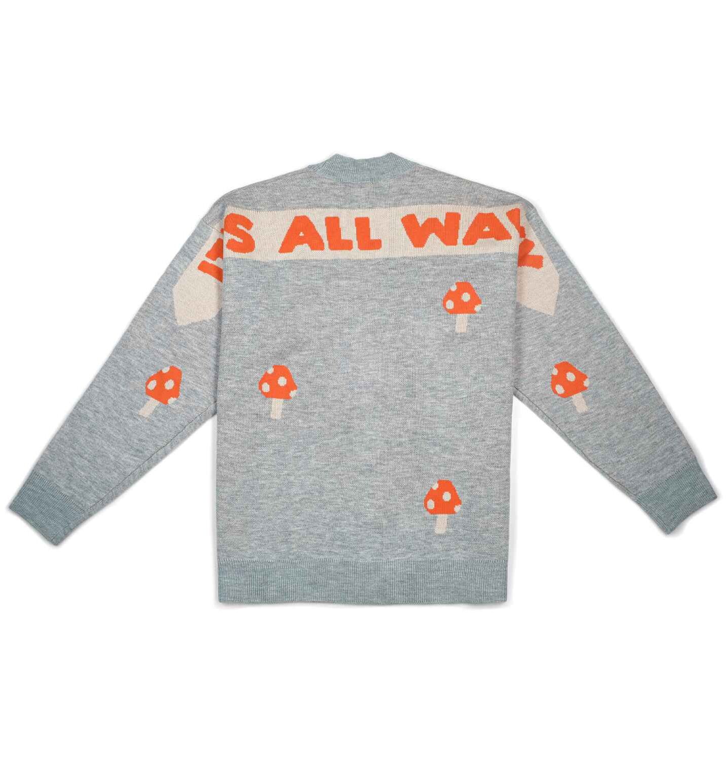 The Dudes All Wavy Cardigan - Silver Grey The Dudes All Wavy Cardigan - Silver Grey XXXL