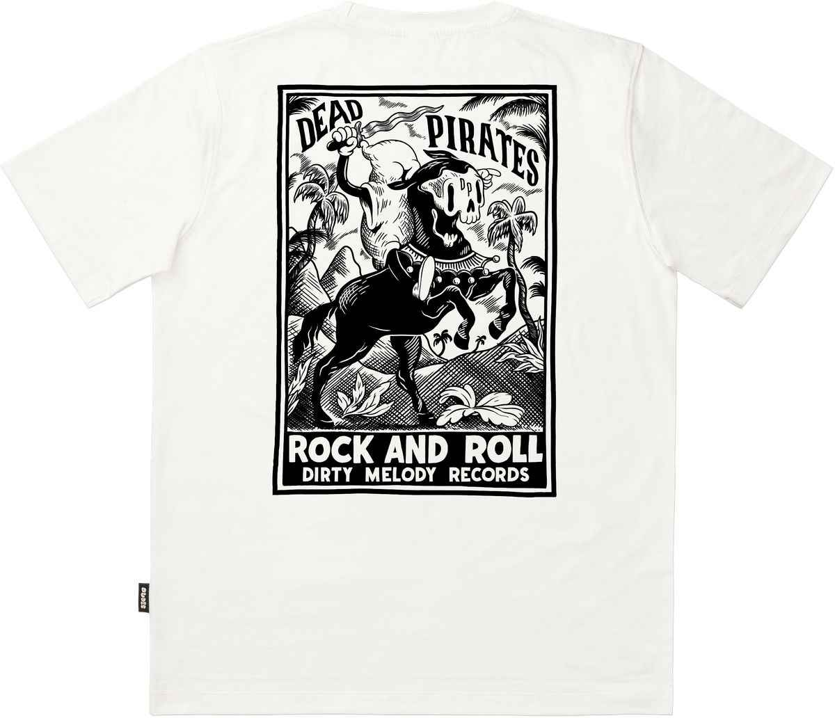 The Dudes Dead Pirates Classic T-Shirt - off-white XXXL