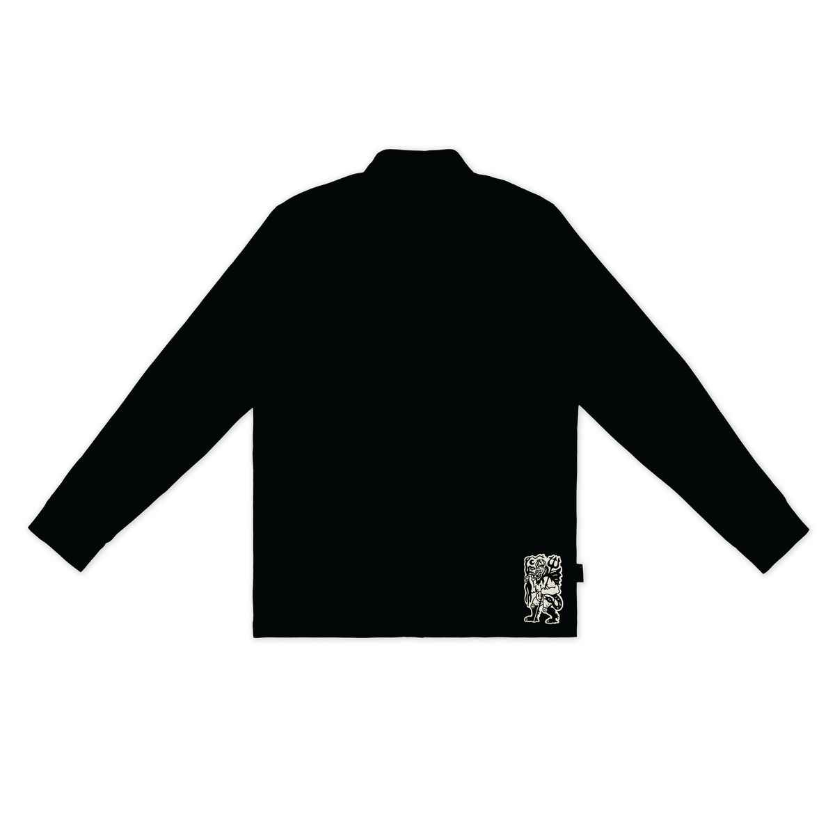 The Dudes Underworlds Overshirt Dave Premium - black The Dudes Underworlds Overshirt Dave Premium - black XXL