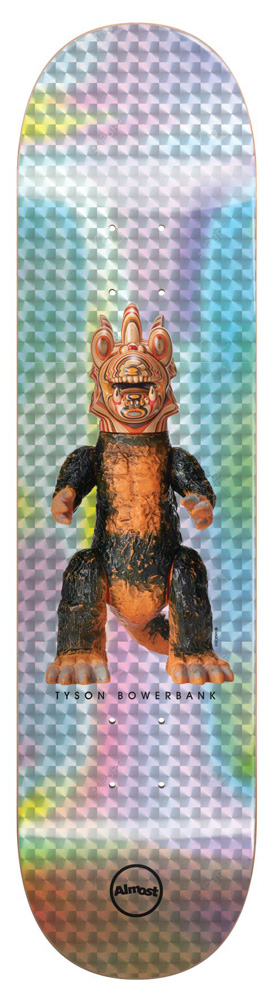 Almost Skateboard Deck Bowerbank Haroshi Monster SAP 8,25 | Skateshop24