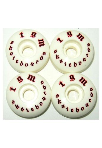 Blank skateboard wheels TGM White 99A 52mm Blank skateboard wheels TGM White 99A 52mm