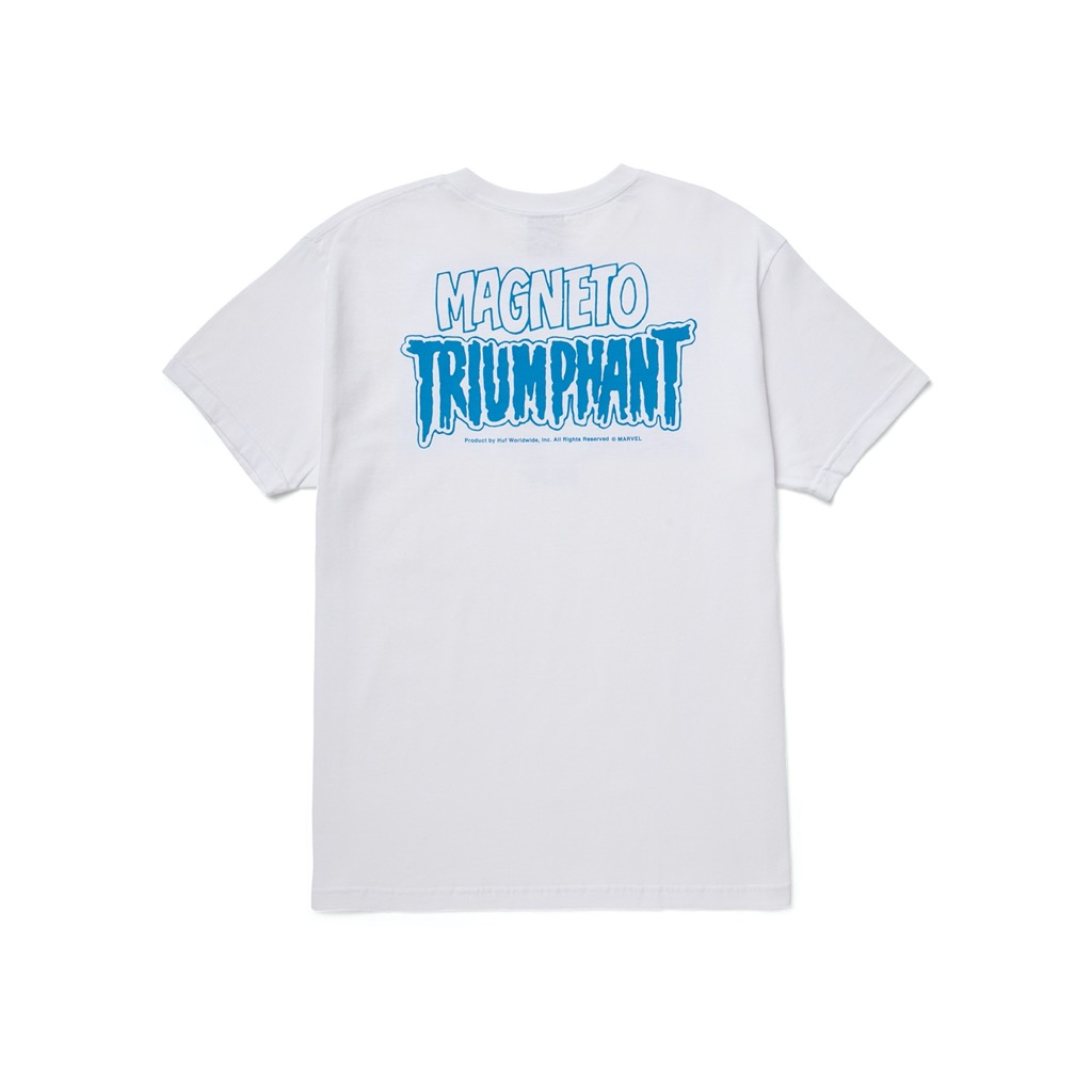 HUF Magneto Triumphant T-Shirt - white XXL