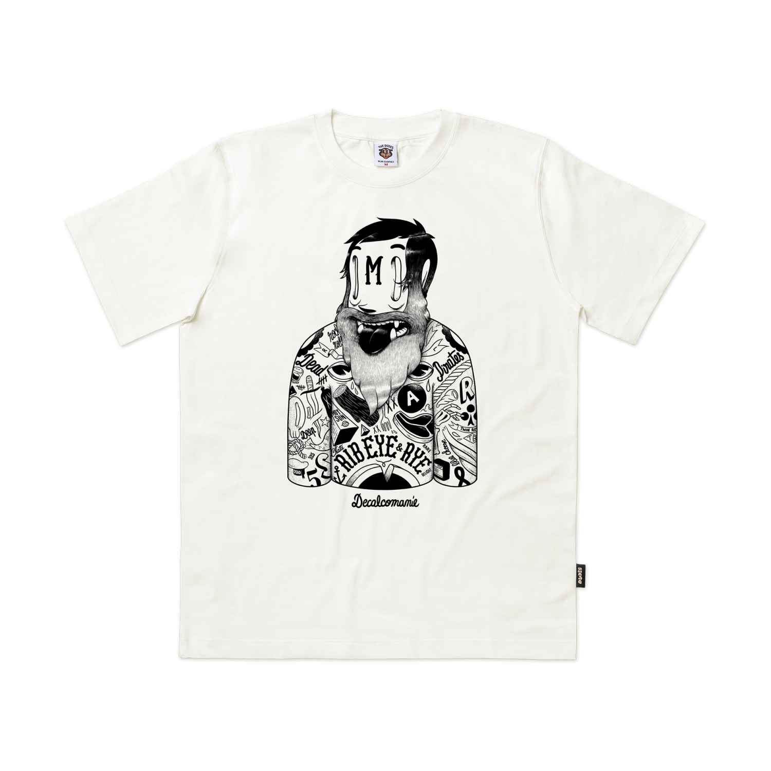 The Dudes Russian Boxer T-Shirt - off-white XXXL