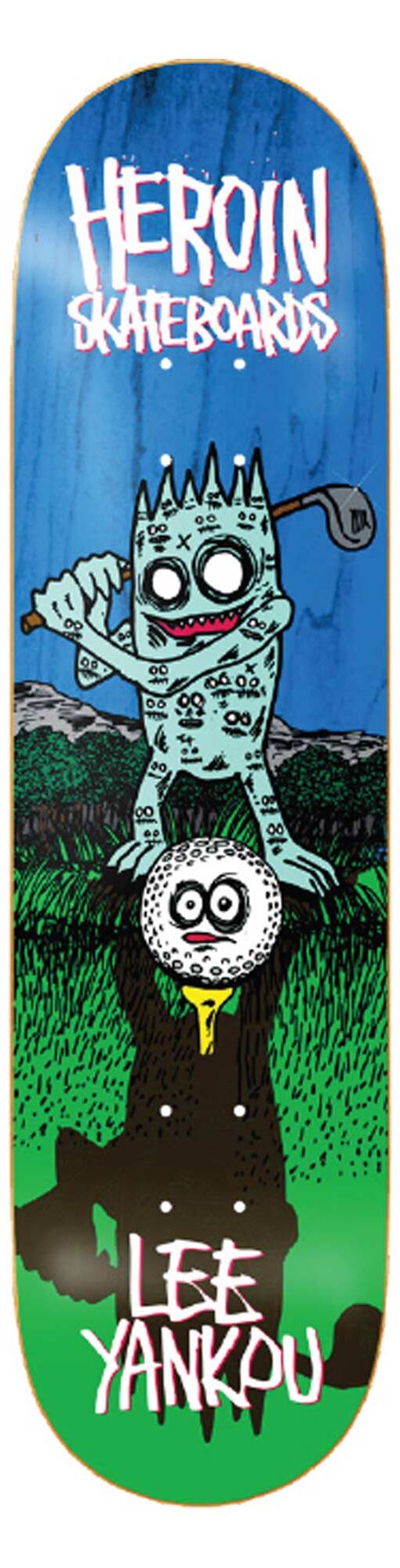 HEROIN Deck GOLF IMP LY 8.25, assorted 8.2