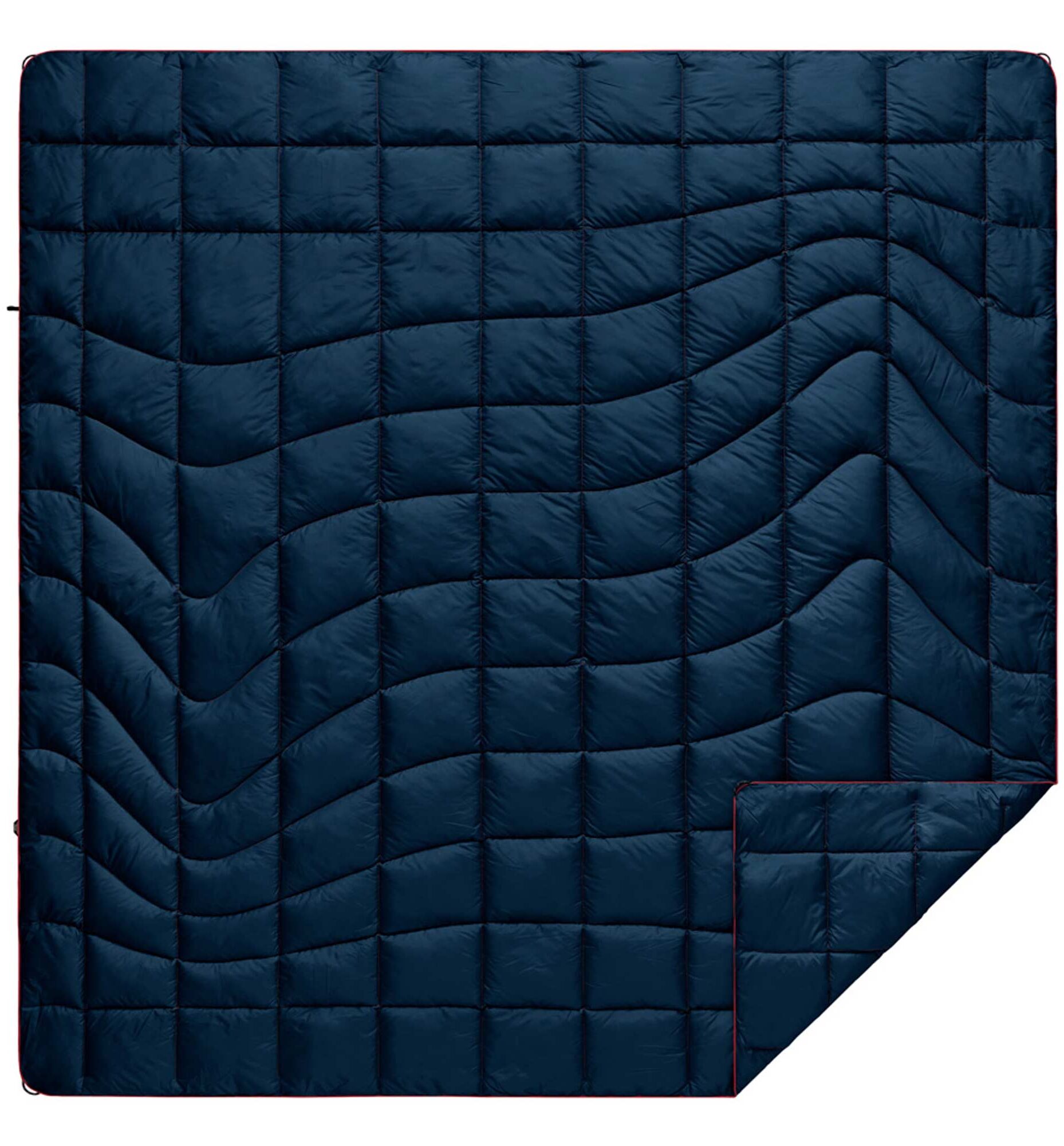 RUMPL Blanket DOWN SOLID / 2 PERS, deepwater RUMPL Blanket DOWN SOLID / 2 PERS, deepwater