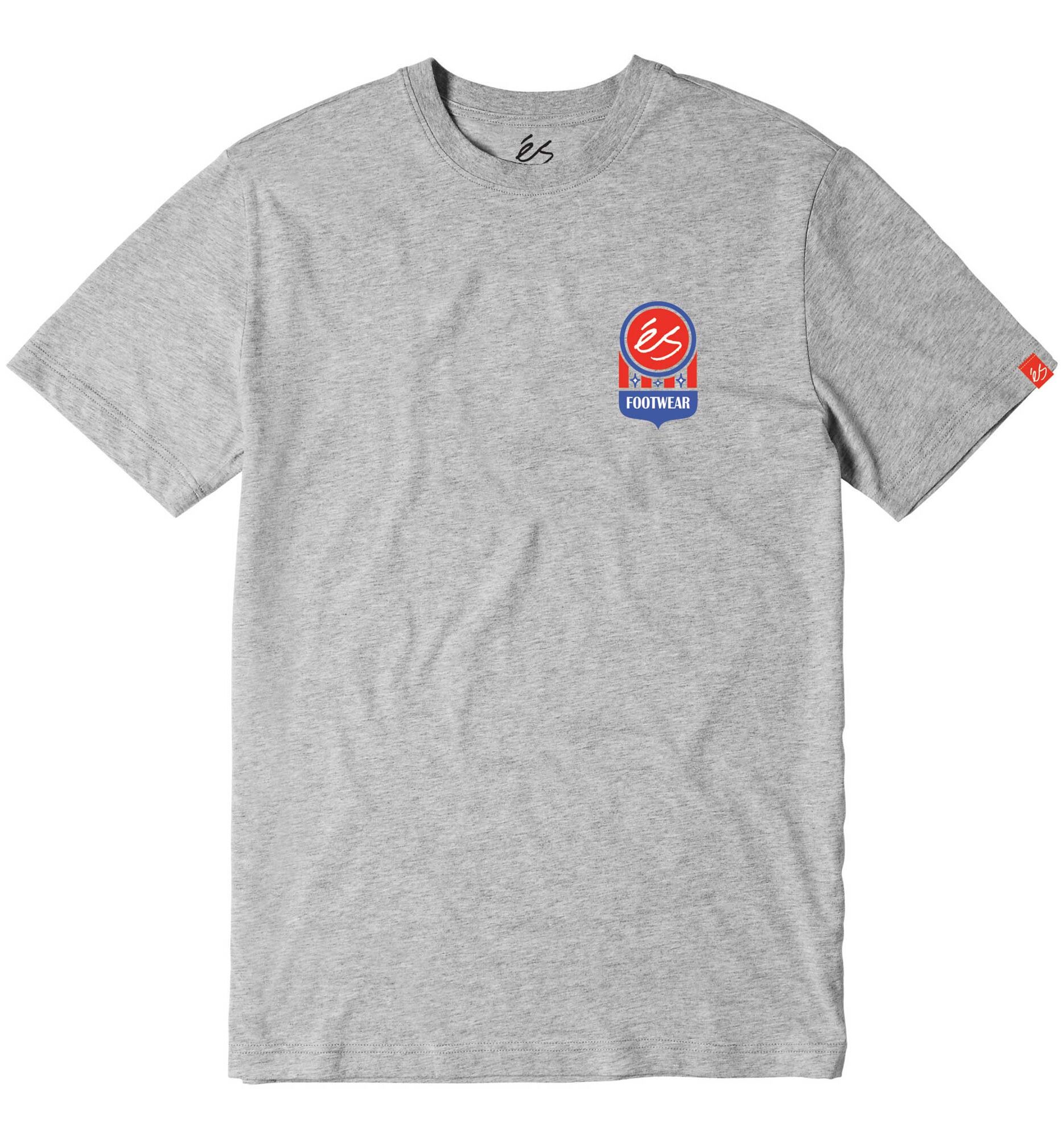 eS SKB T-Shirt COURT LOGO grey heather eS SKB T-Shirt COURT LOGO, grey heather L