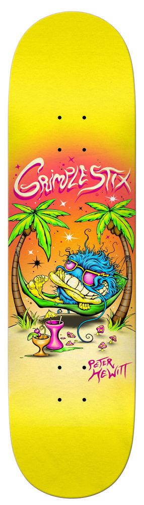 Deck Anti Hero Hewitt Grimple Beach 8,50 Deck Anti Hero Hewitt Grimple Beach 8,50