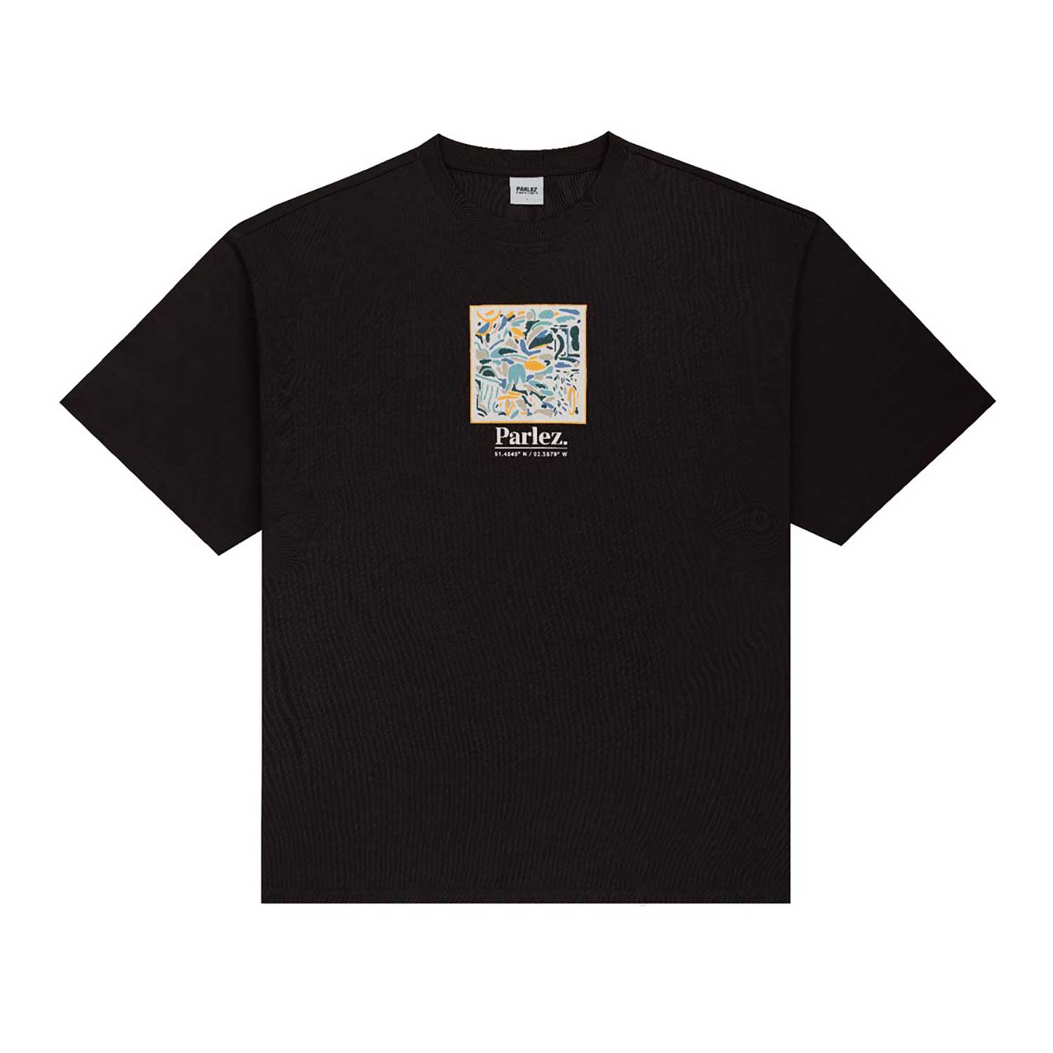 Parlez Exemplar Os T-Shirt Black - black S Parlez Exemplar Os T-Shirt Black - black S