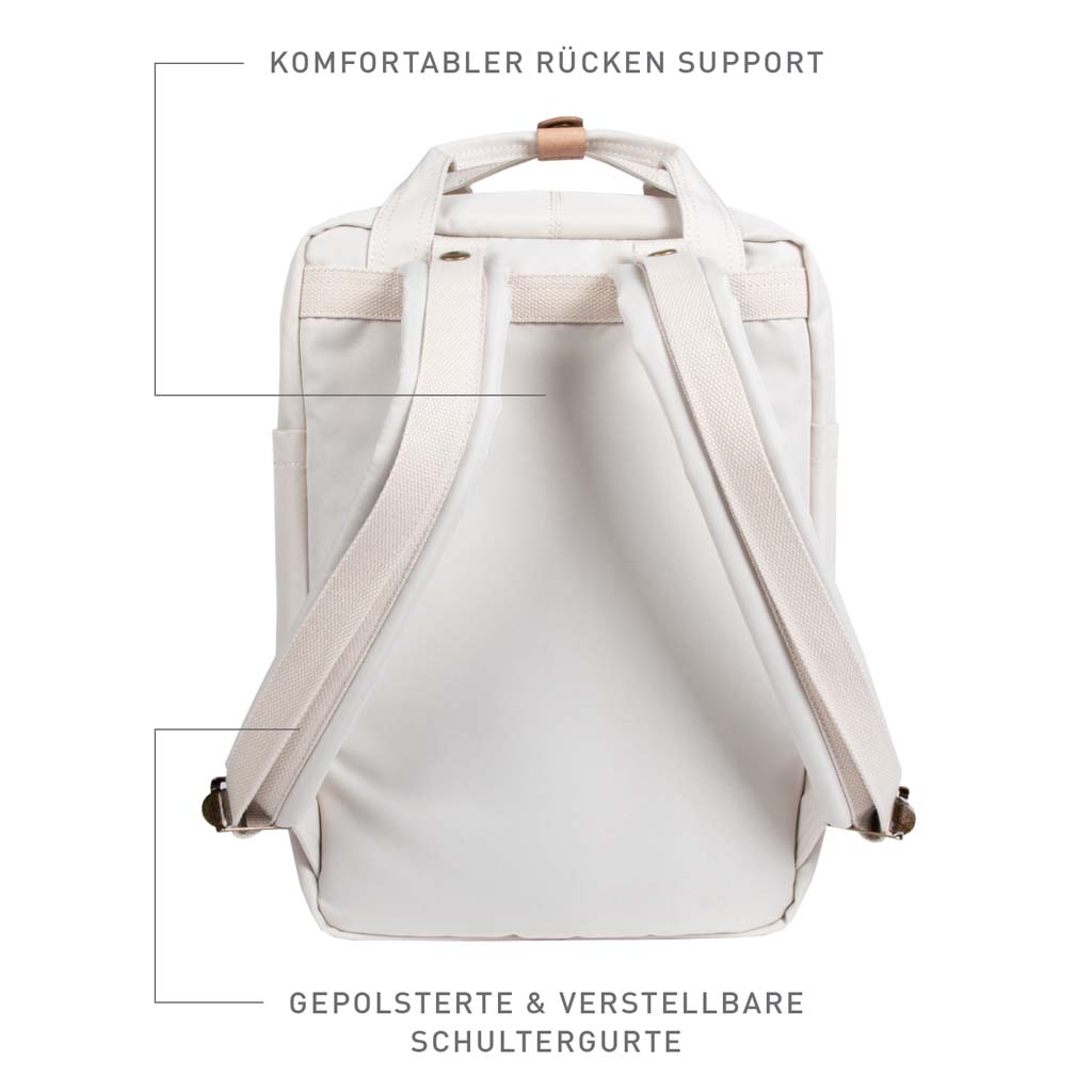 Doughnut Macaroon Reborn Series Rucksack stone