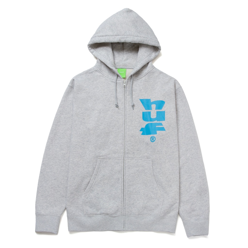 HUF Megablast Hoodie - athletic heather M