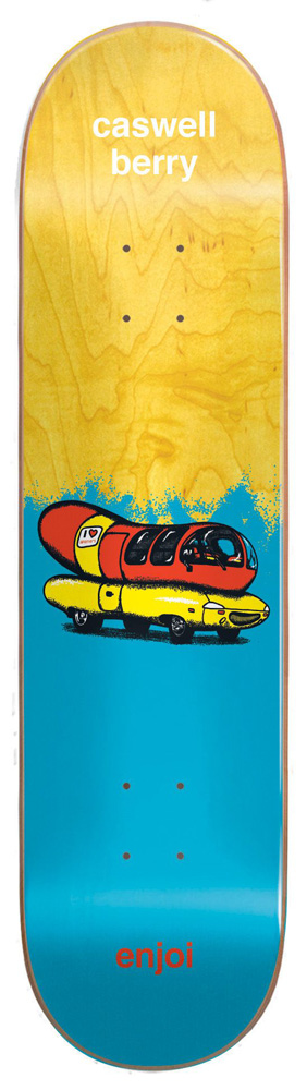 Enjoi Skateboard Deck Berry Auto Zone R7 8,5