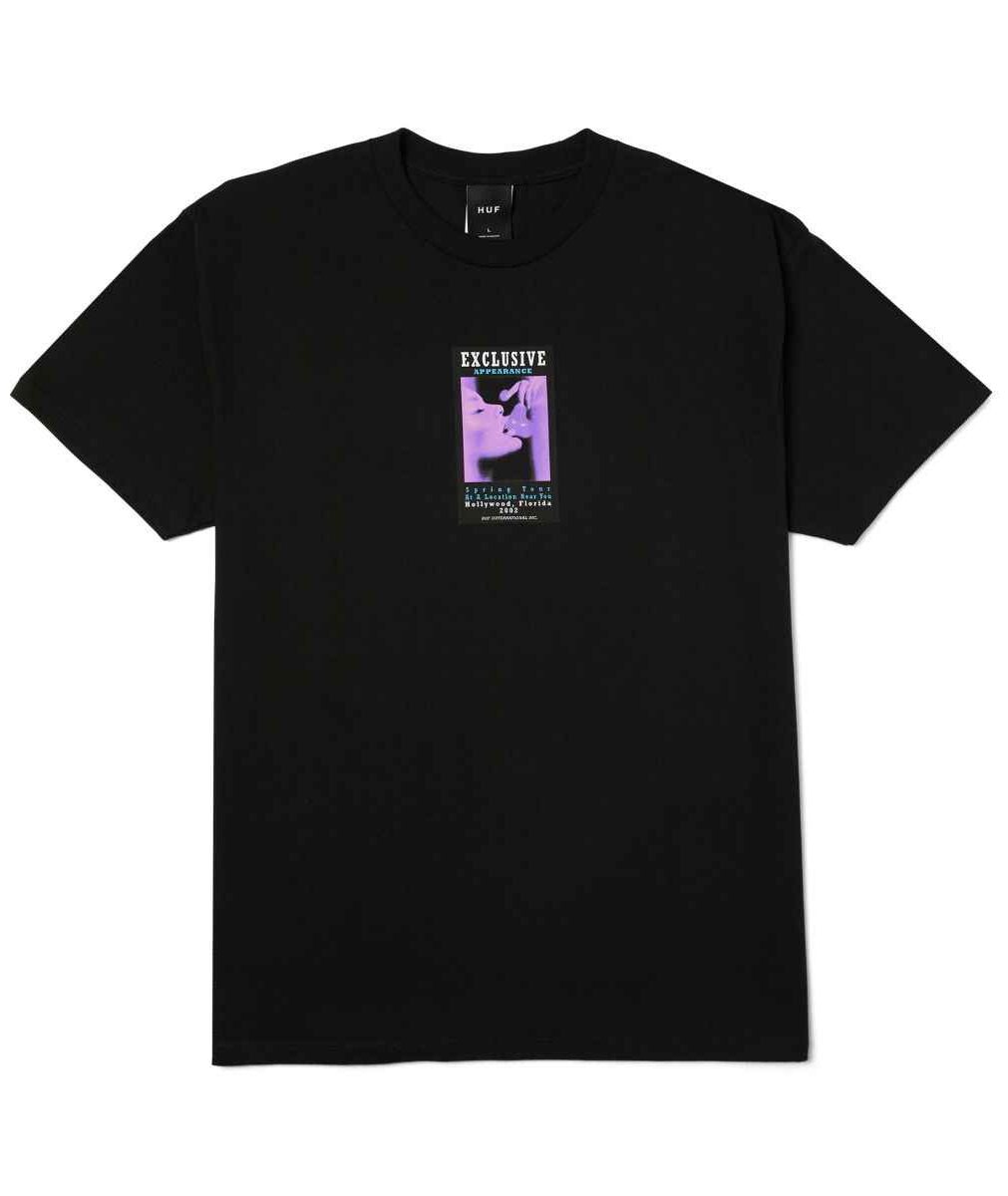ts02623-black-1 HUF Exclusive Appearance T-Shirts - black XXL