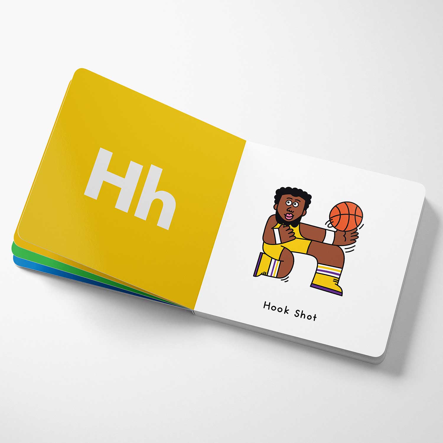 The Dudes Basketball ABC Book Awesome ABC Basketball ABC Book - Multicolor