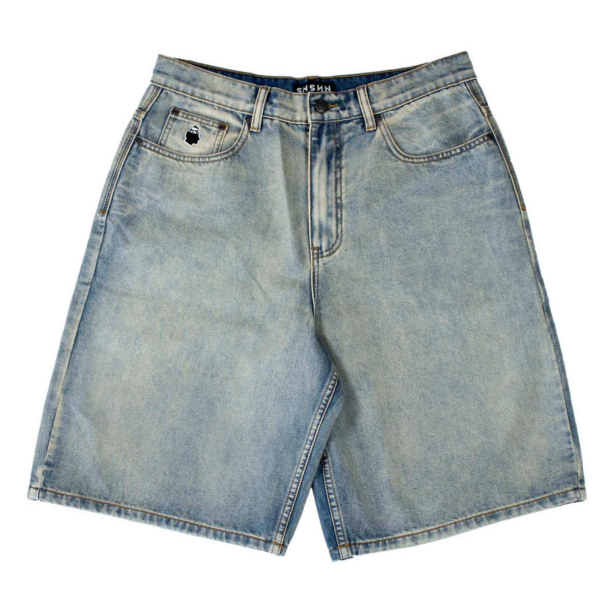 NNSNS Pant Short BIGGERFOOT JORT, pale denim 30