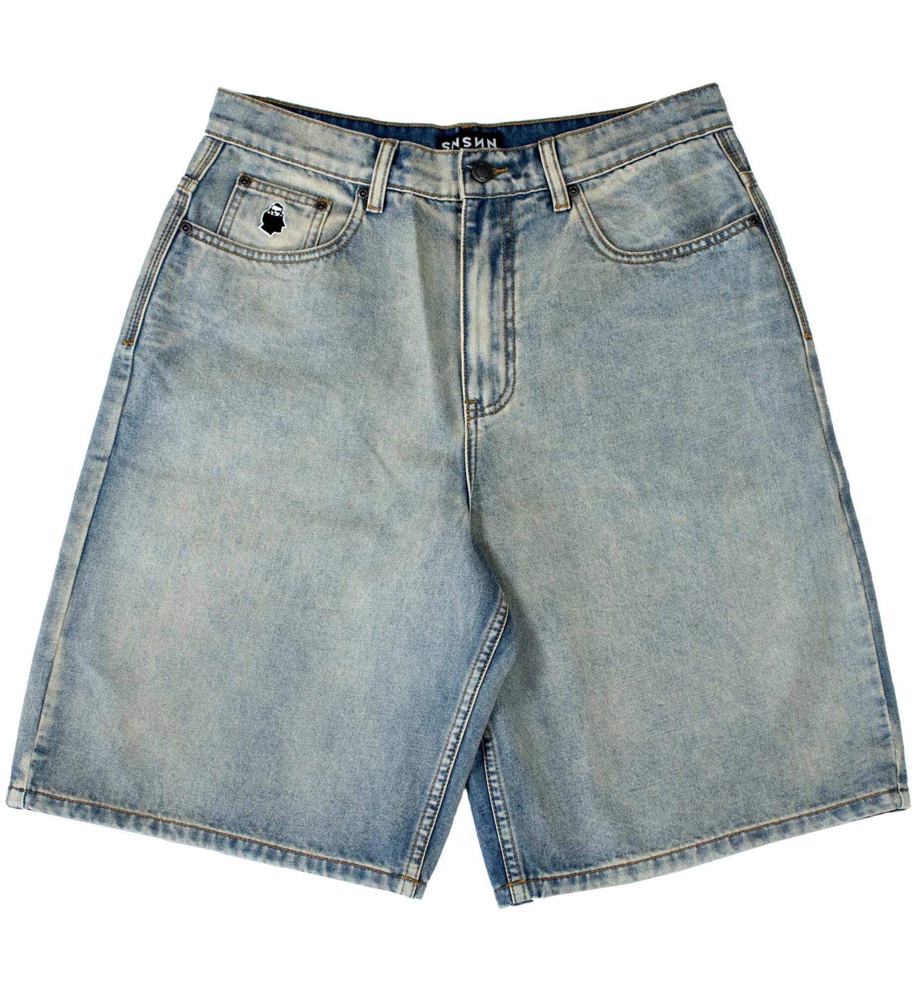 nnspas-biggs-pale-denim NNSNS Pant Short BIGGERFOOT JORT pale denim