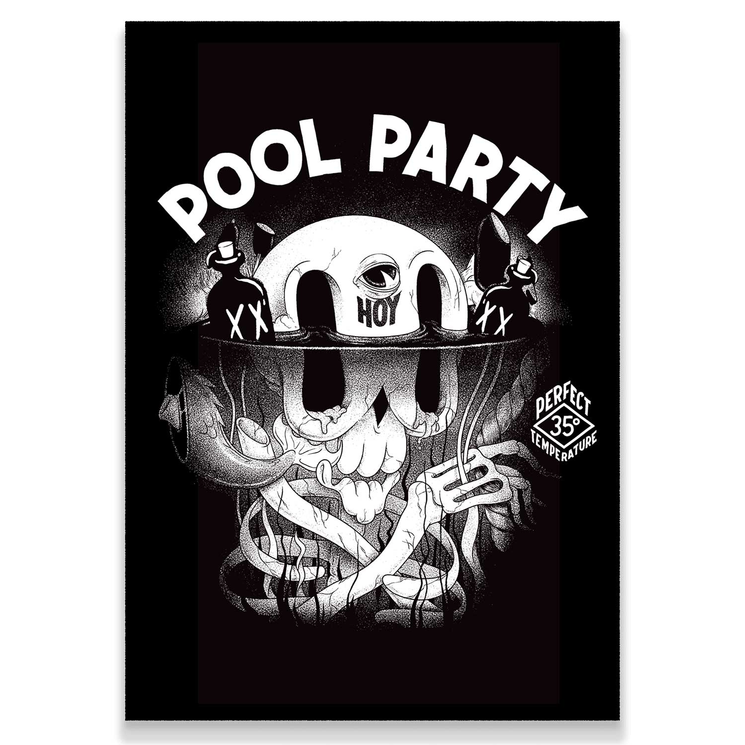 The Dudes Pool Party Classic Hoodie - black XXXL