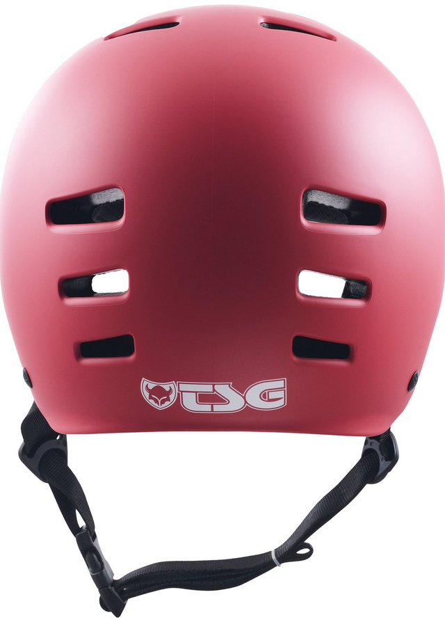 TSG Helm Evolution Solid Colors gentle red L/XL