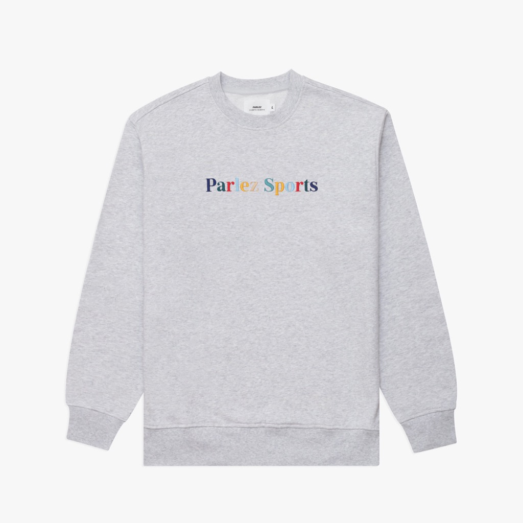 parhw23040-1 Parlez Leaf Pullover - heather XL
