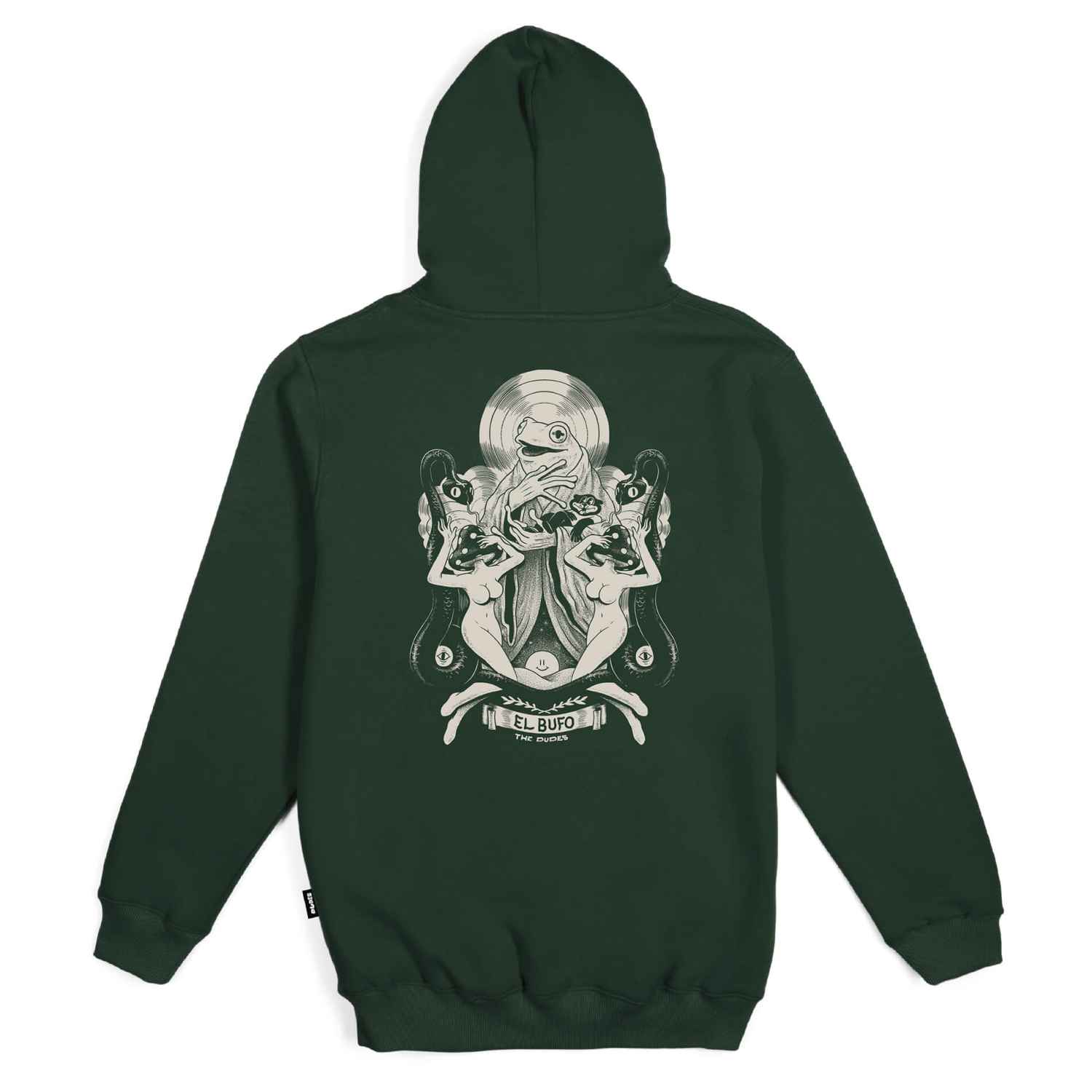 The Dudes El Bufo Classic Hoodie - mountain view M The Dudes El Bufo Classic Hoodie - mountain view M